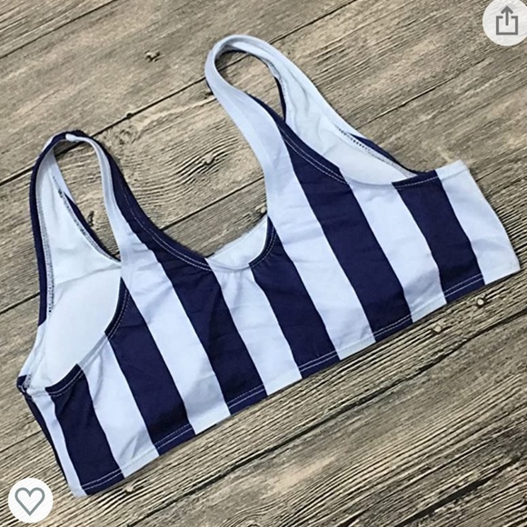 NWOT- 2 Piece Bikini - Scoop Neck Push Up - Picture 4 of 4